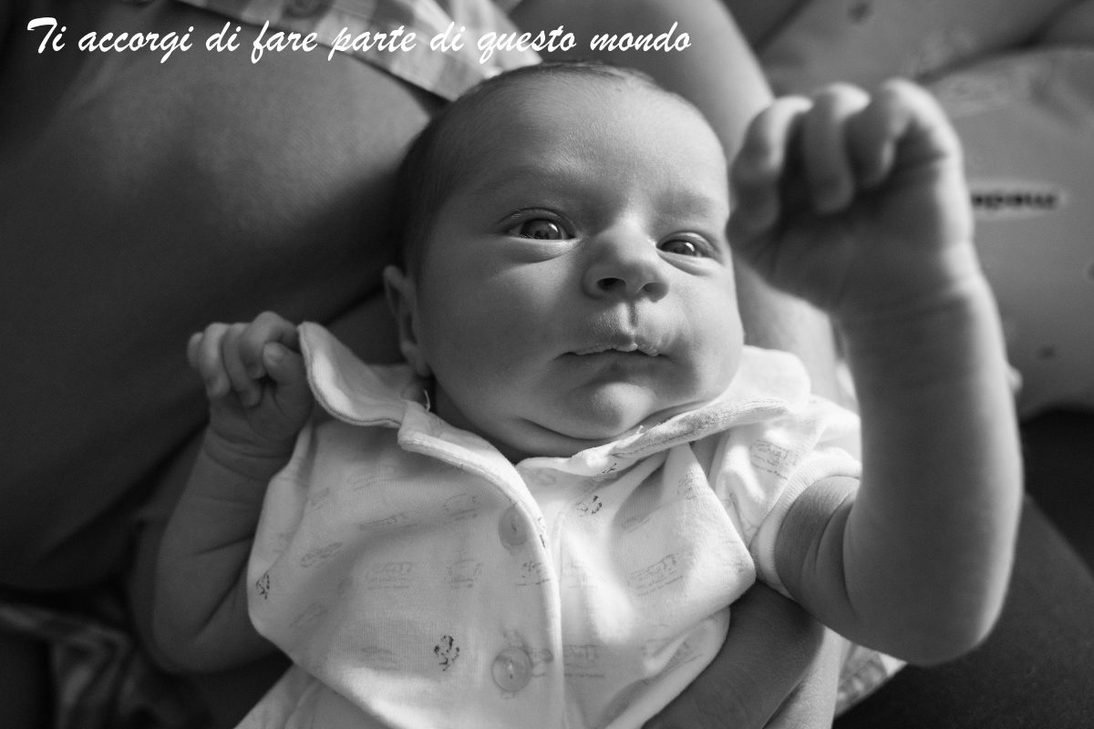 Neonata-NewBorn-Ritratto-PrimoPiano-Giorgia Giorgia neonata con le mani chiuse